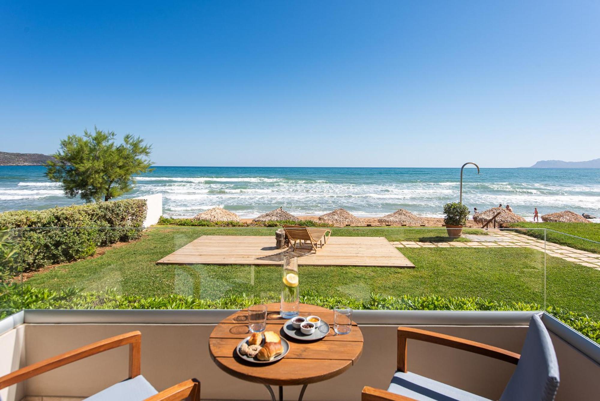 The Mini Beach Hotel Stalos Exterior photo